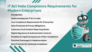 IT Act India Compliance Requirements for Modern Enterprises
