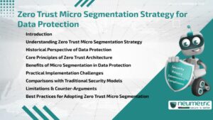 Zero Trust Micro Segmentation Strategy for Data Protection