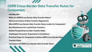 GDPR Cross Border Data Transfer Rules for Companies