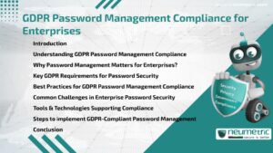 GDPR Password Management Compliance for Enterprises