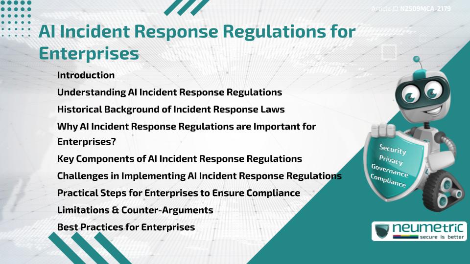 AI Incident Response Regulations for Enterprises