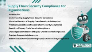 Supply Chain Security Compliance for Organisations