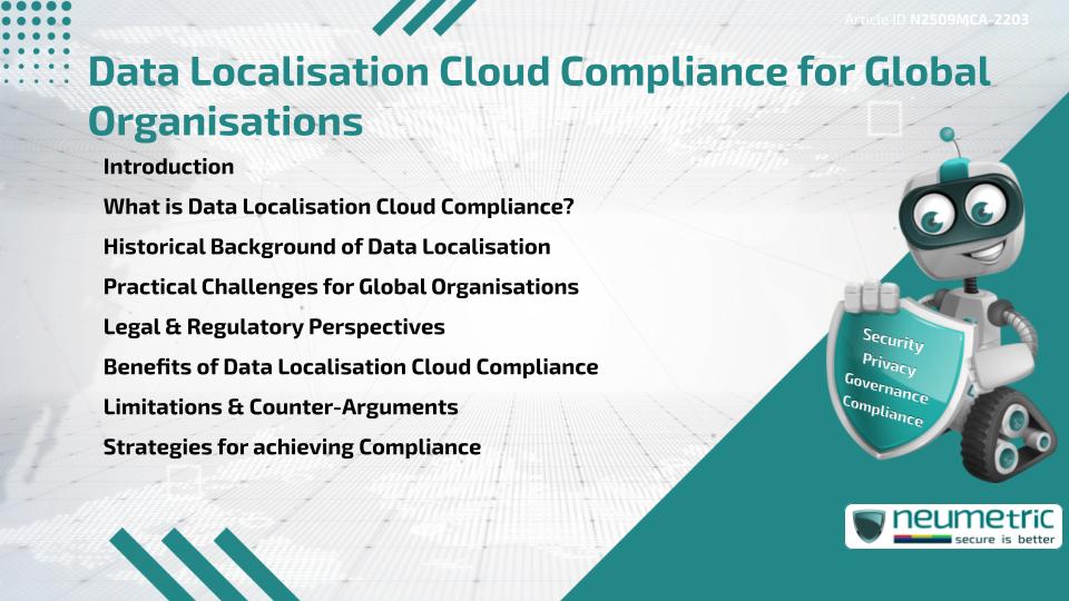 Data Localisation Cloud Compliance for Global Organisations