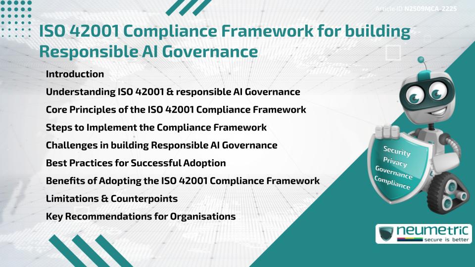 ISO 42001 Compliance Framework for building Responsible AI Governance