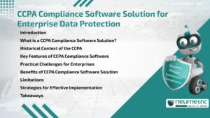 CCPA Compliance Software Solution for Enterprise Data Protection