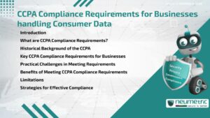 CCPA Compliance Requirements for Businesses handling Consumer Data