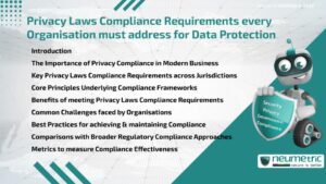 Journal (General Articles) | Neumetric Privacy Laws Compliance Requirements every Organisation must address for Data Protection
