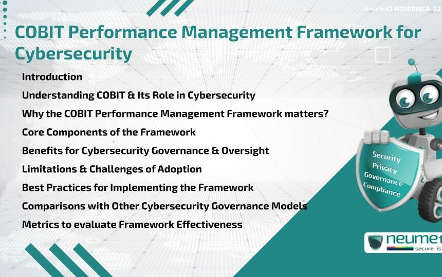 COBIT Performance Management Framework for Cybersecurity