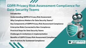 GDPR Privacy Risk Assessment Compliance for Data Security Teams