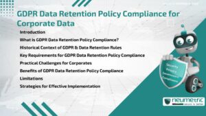 GDPR Data Retention Policy Compliance for Corporate Data