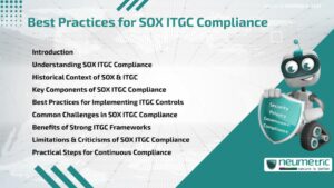Journal (General Articles) | Neumetric Best Practices for SOX ITGC Compliance