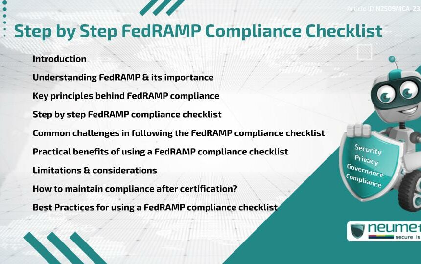 Step by Step FedRAMP Compliance Checklist