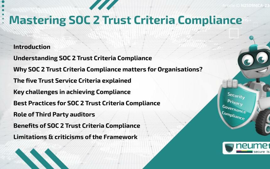 Mastering SOC 2 Trust Criteria Compliance