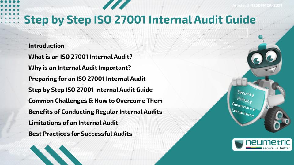 Step by Step ISO 27001 Internal Audit Guide