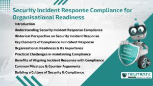 Security Incident Response Compliance for Organisational Readiness