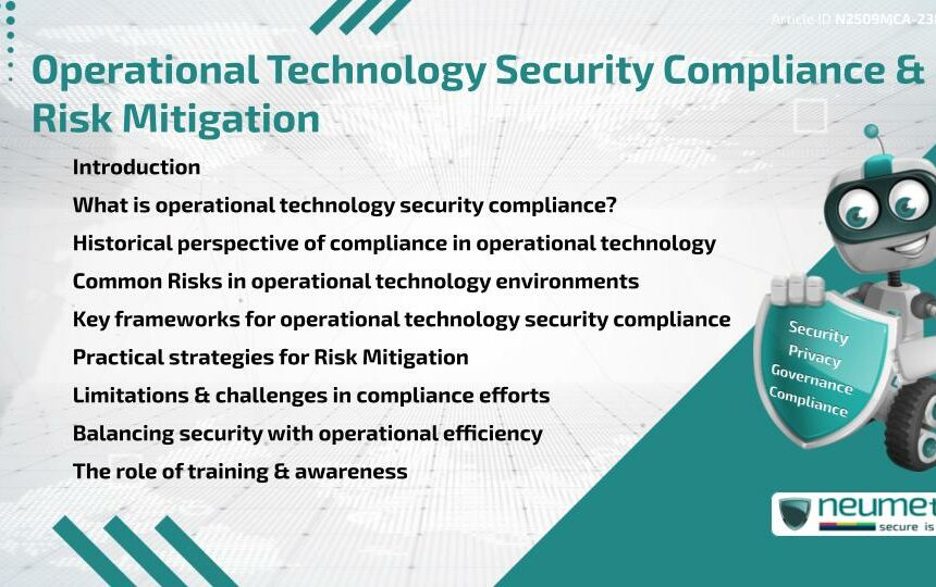 Operational Technology Security Compliance & Risk Mitigation