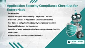 Application Security Compliance Checklist for Enterprises