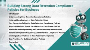 Building Strong Data Retention Compliance Policies for Business