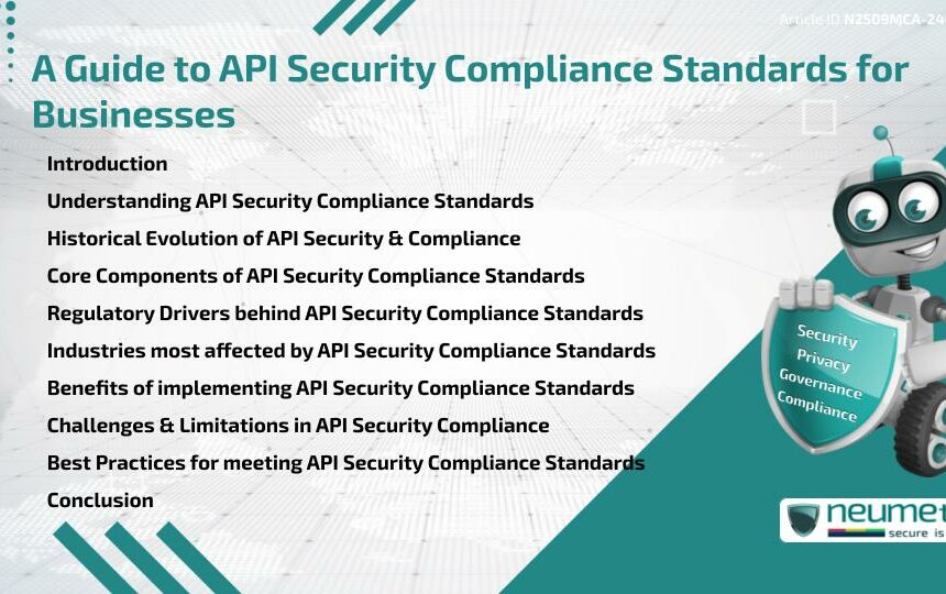 A Guide to API Security Compliance Standards for Businesses