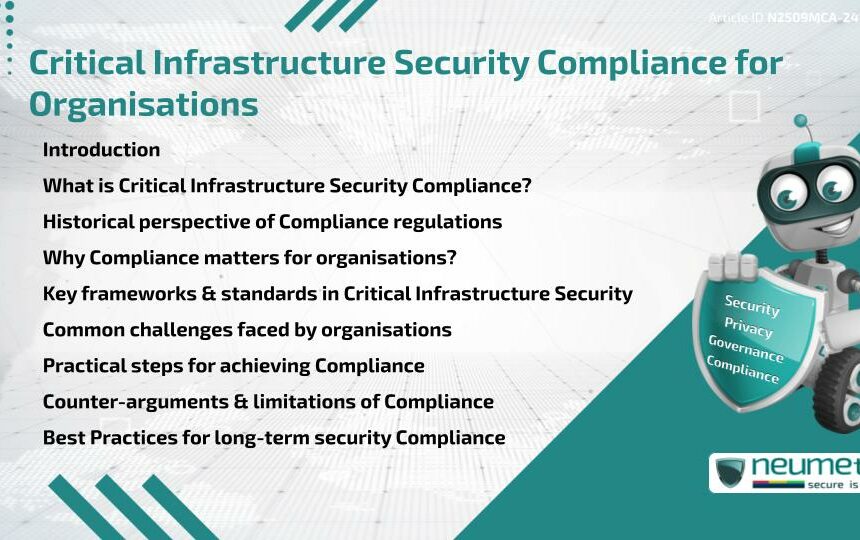 Critical Infrastructure Security Compliance for Organisations