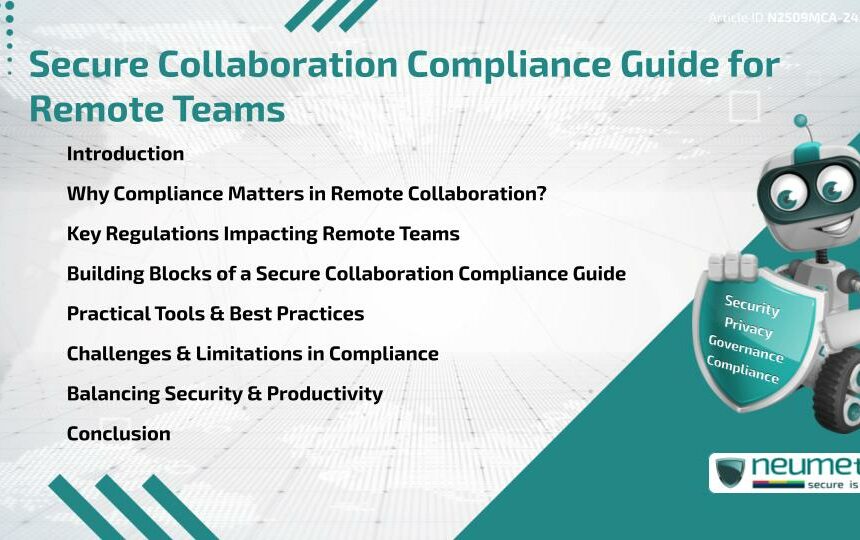 Secure Collaboration Compliance Guide for Remote Teams