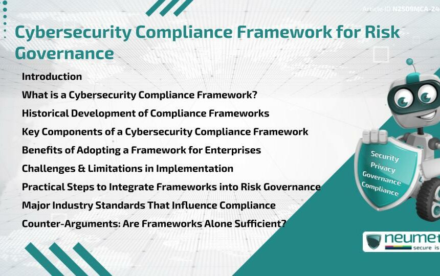 Cybersecurity Compliance Framework for Risk Governance