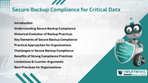 Secure Backup Compliance for Critical Data