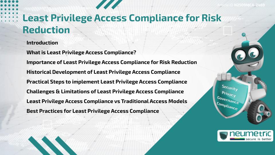 Least Privilege Access Compliance for Risk Reduction