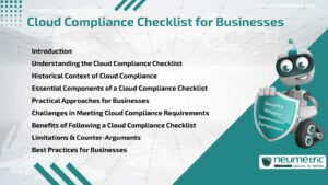 Cloud Compliance Checklist for Businesses