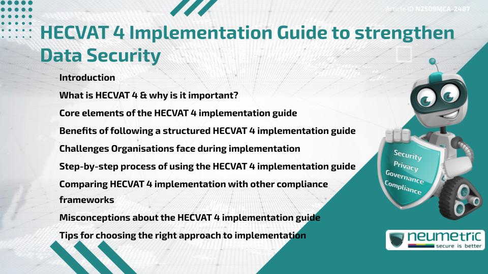 HECVAT 4 Implementation Guide to strengthen Data Security