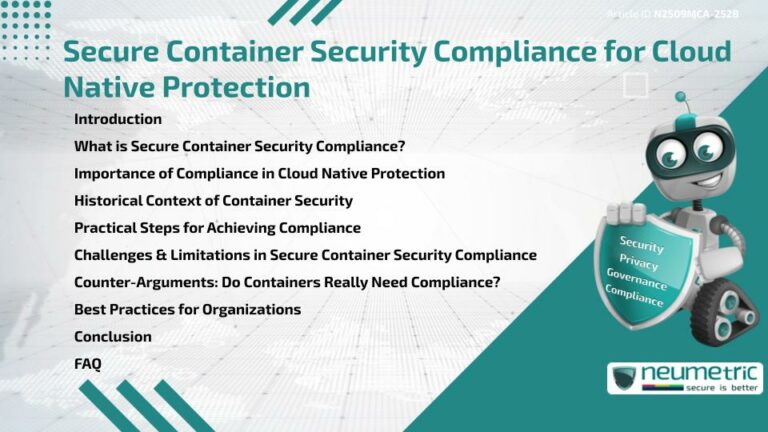 Secure Container Security Compliance for Cloud Native Protection