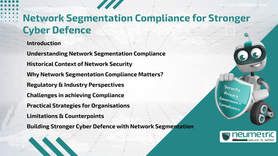 Network Segmentation Compliance for Stronger Cyber Defence