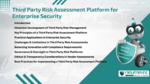 Third Party Risk Assessment Platform for Enterprise Security