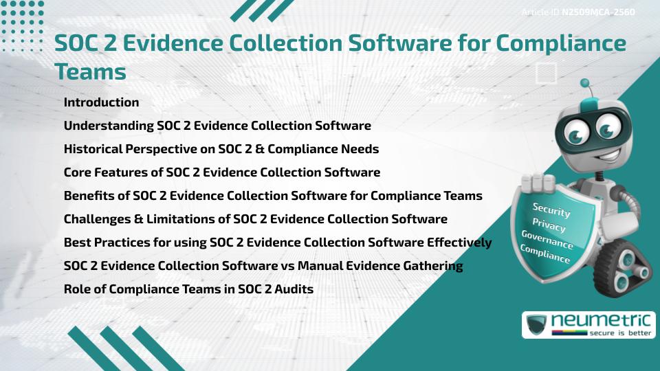 SOC 2 Evidence Collection Software for Compliance Teams
