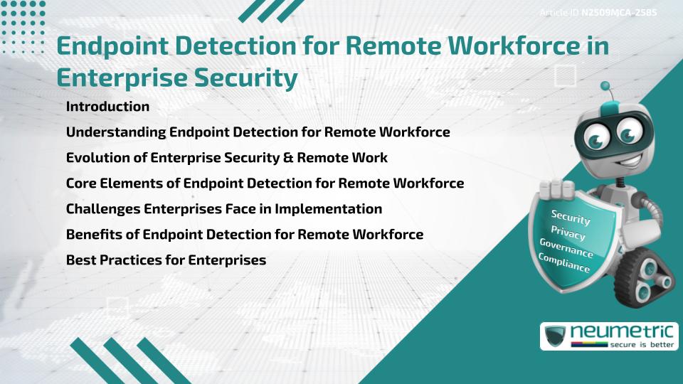 Endpoint Detection for Remote Workforce in Enterprise Security