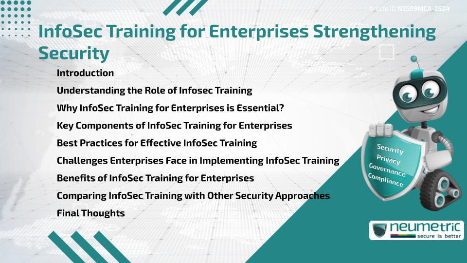 InfoSec Training for Enterprises Strengthening Security