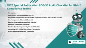 NIST Special Publication 800-53 Audit Checklist for Risk & Compliance Teams