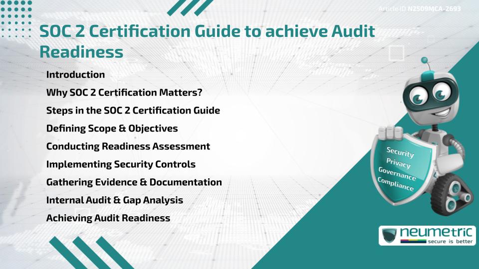 SOC 2 Certification Guide to achieve Audit Readiness