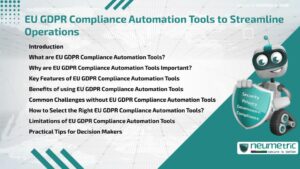 EU GDPR Compliance Automation Tools to Streamline Operations