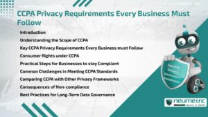 Journal (General Articles) | Neumetric CCPA Privacy Requirements Every Business Must Follow