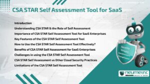 CSA STAR Self Assessment Tool for SaaS