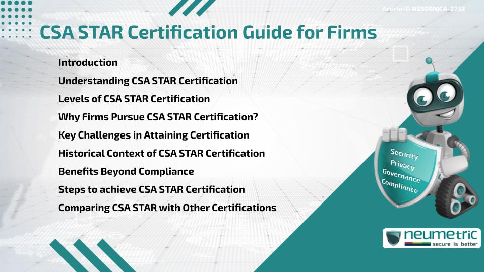 CSA STAR Certification Guide for Firms