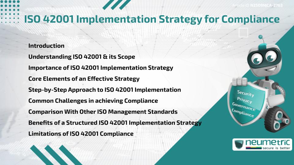 ISO 42001 Implementation Strategy for Compliance