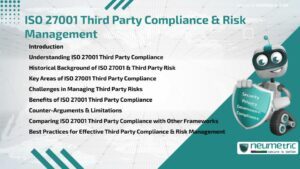 ISO 27001 Third Party Compliance & Risk Management