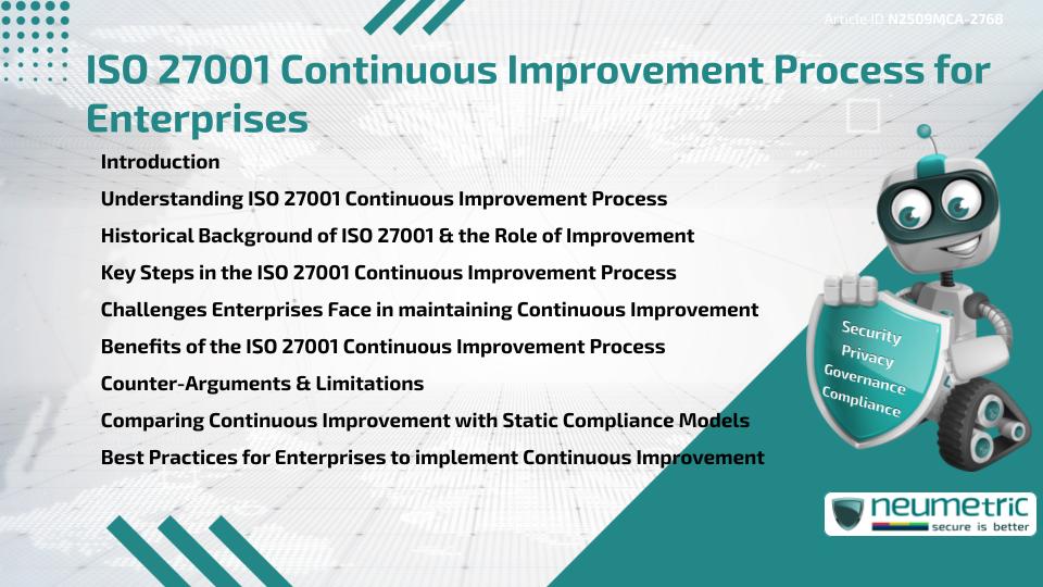 ISO 27001 Continuous Improvement Process for Enterprises