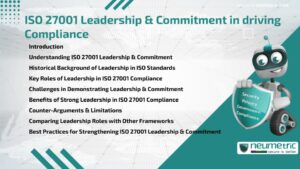 ISO 27001 Leadership & Commitment in driving Compliance