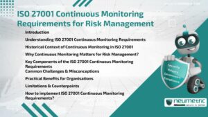 Journal (General Articles) | Neumetric ISO 27001 Continuous Monitoring Requirements for Risk Management