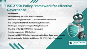 ISO 27701 Policy Framework for effective Governance
