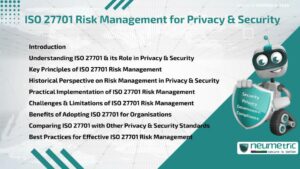 ISO 27701 Risk Management for Privacy & Security