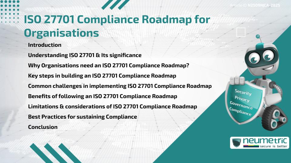 ISO 27701 Compliance Roadmap for Organisations
